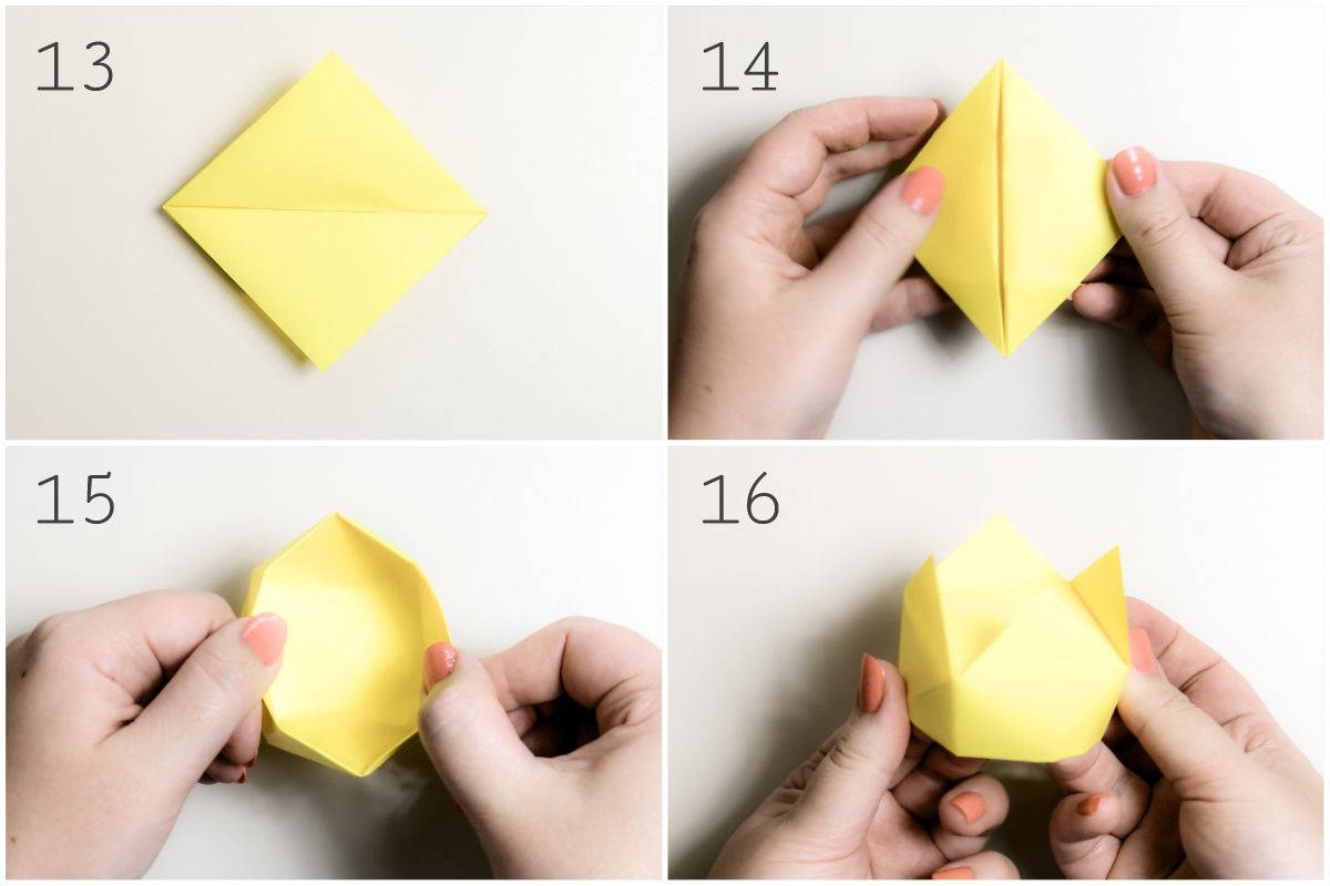 Origami Paper Crown Easy Origami Crown Box Instructions