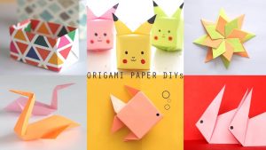 Origami Paper Images 6 Easy To Make Origami Paper Diys Craft Videos Art All The Way