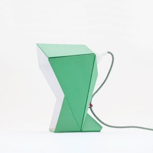 Origami Paper Images Capucha Light Mint Green White Origami Table Lamp