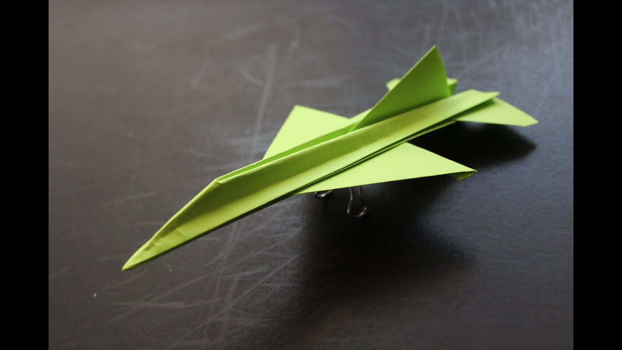 Origami Paper Planes How To Make A Cool Paper Plane Origami Instruction F16