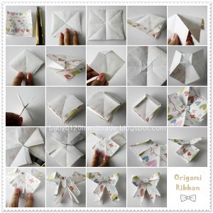 Origami Paper Ribbon Origami Ribbon Lia Ayu Flickr