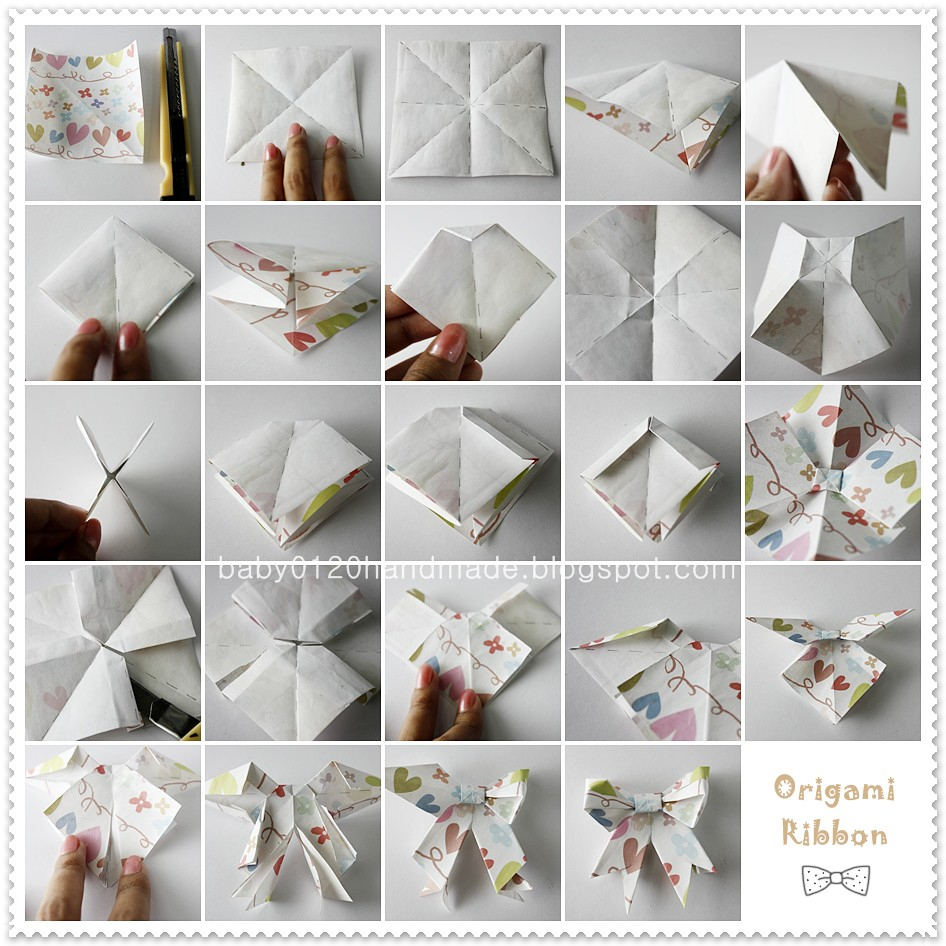 Origami Paper Ribbon Origami Ribbon Lia Ayu Flickr