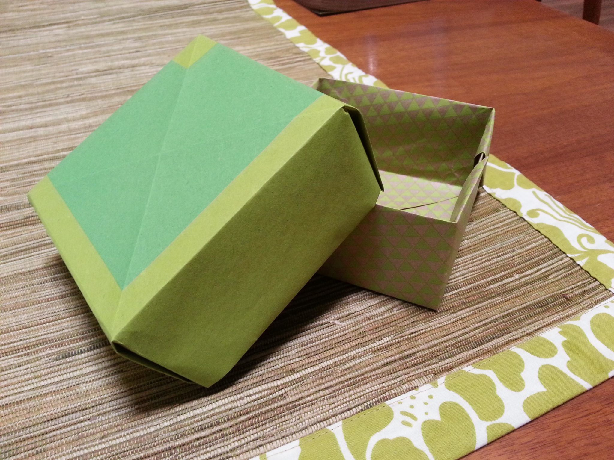Origami Photo Box How To Make An Origami Box With Lid Create Whimsy