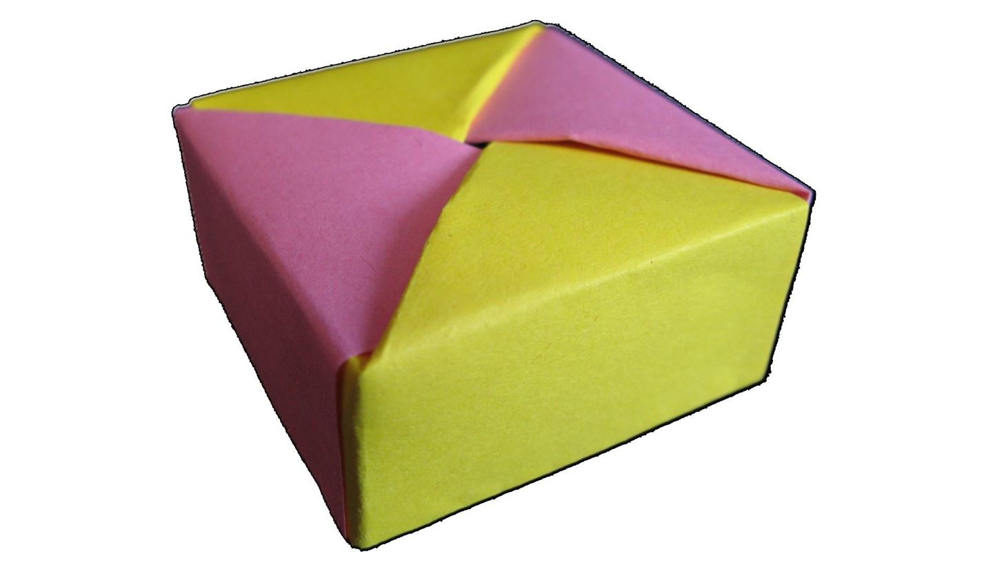 Origami Photo Box How To Make Origami Box With Lid Origami Wonderhowto