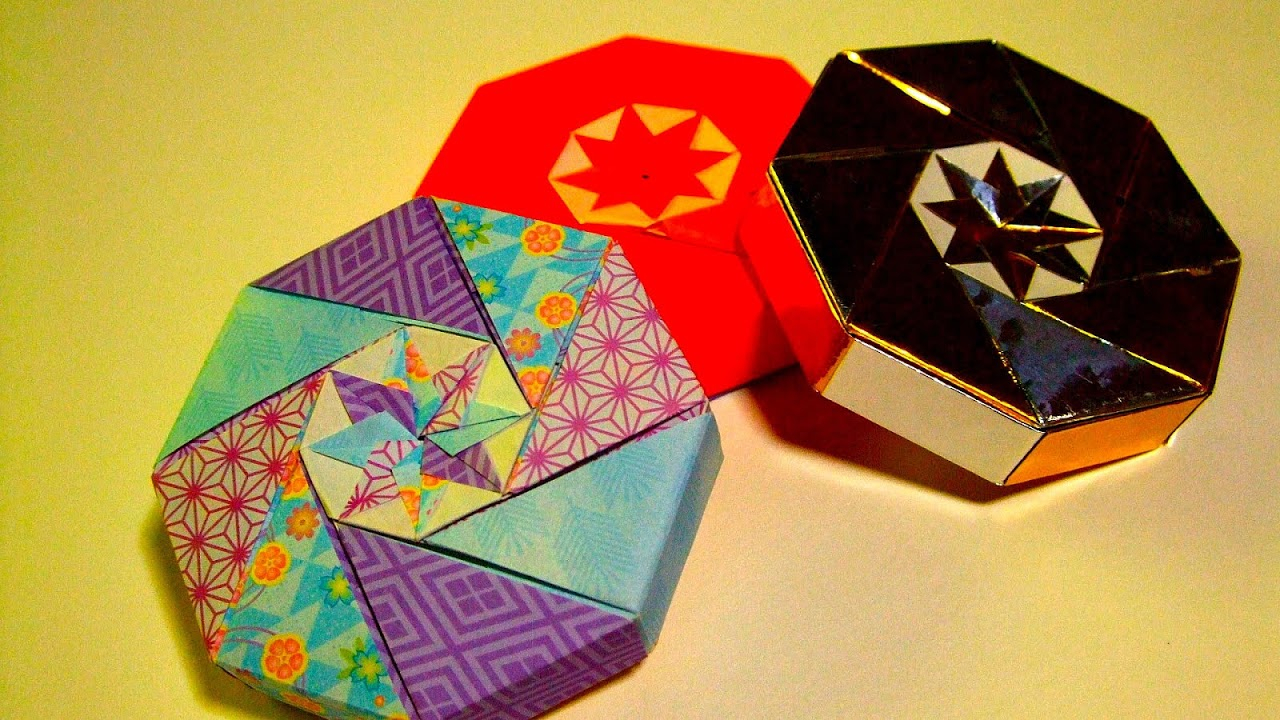 Origami Photo Box Tamatebako Japanese Origami Box Origami Choices