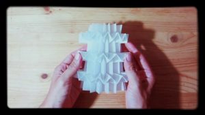 Origami Pleat Fold Paper Folding Complex V Pleat