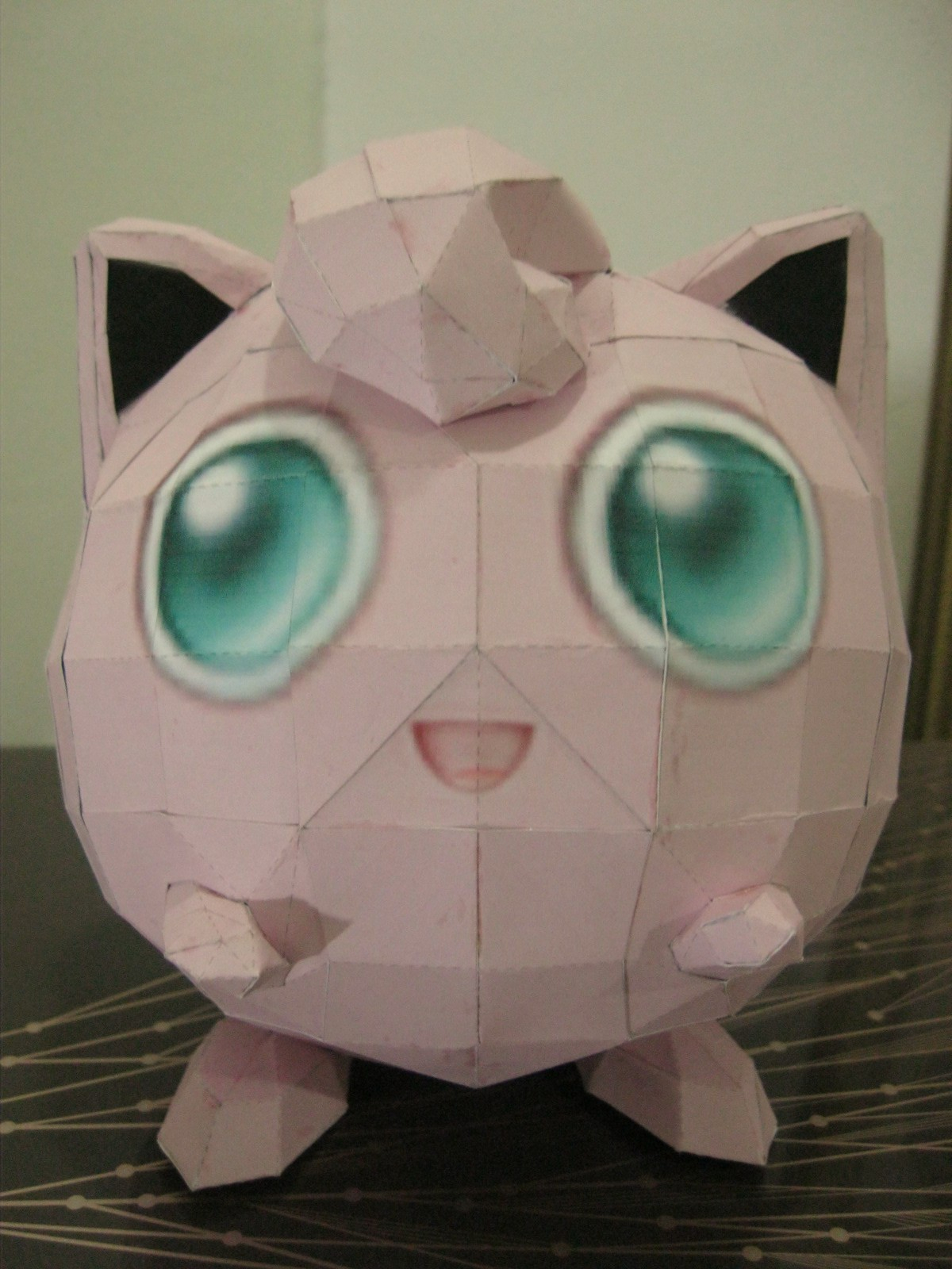 Origami Pokemon Instructions Pokemon Jigglypuff Paper Craft How To Make A Paper Model