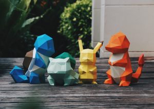 Origami Pokemon Instructions Pokemon Papercraft Pikachu Bulbasaur Squirtle Charmander