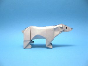 Origami Polar Bear Origami Polar Bear Designed And Folded Mindaugas Cesnav