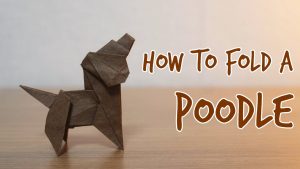 Origami Poodle Instructions How To Fold A Poodle Fuchimoto Muneji