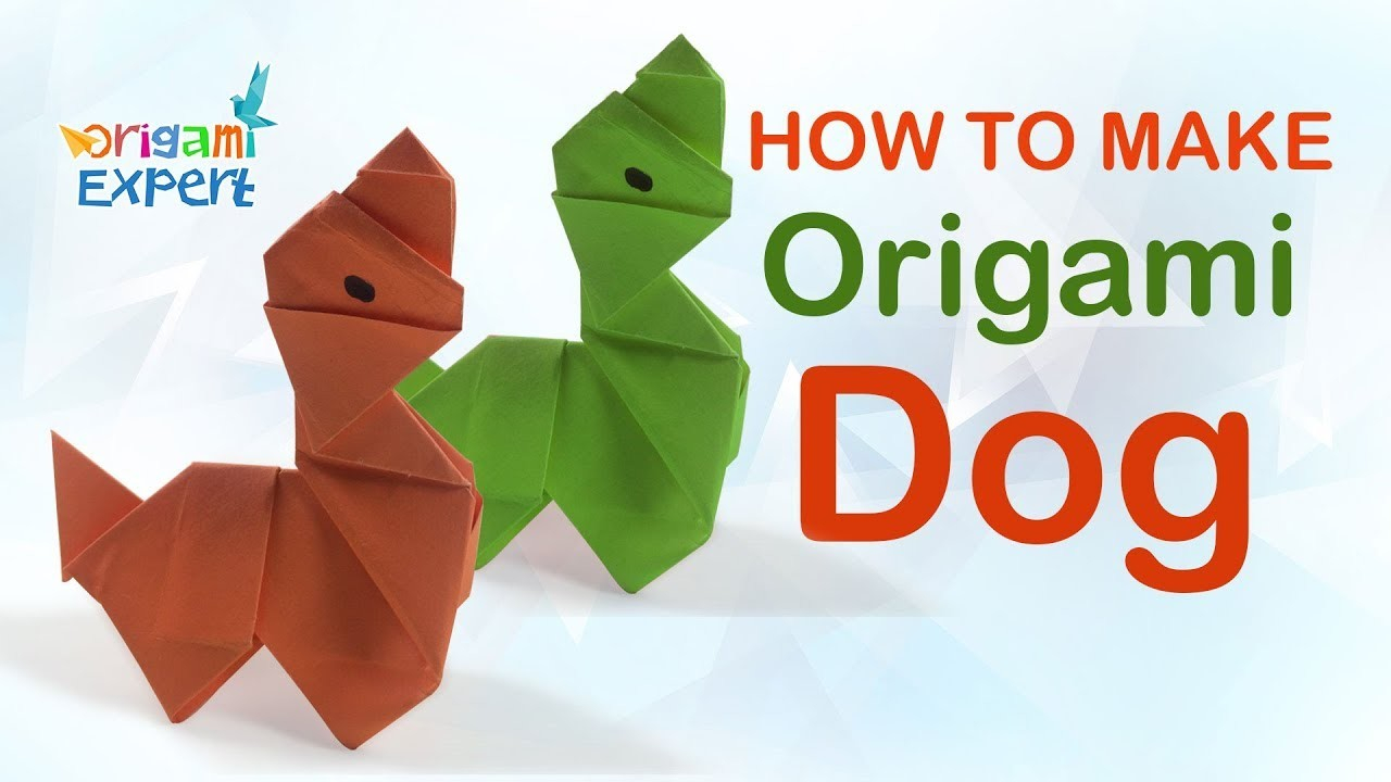 Origami Poodle Instructions Origami Animal Origami Dog Easy Step Step Origami Dog Instructions