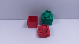 Origami Rose Box Ive Made A Rose Box Designer Shin Han Gyo Tutorial In Comment