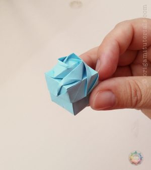 Origami Rose Box Miniature Rose Box Origami Tutorials