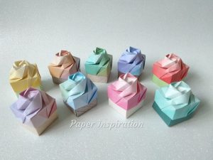 Origami Rose Box Origami Rose Box