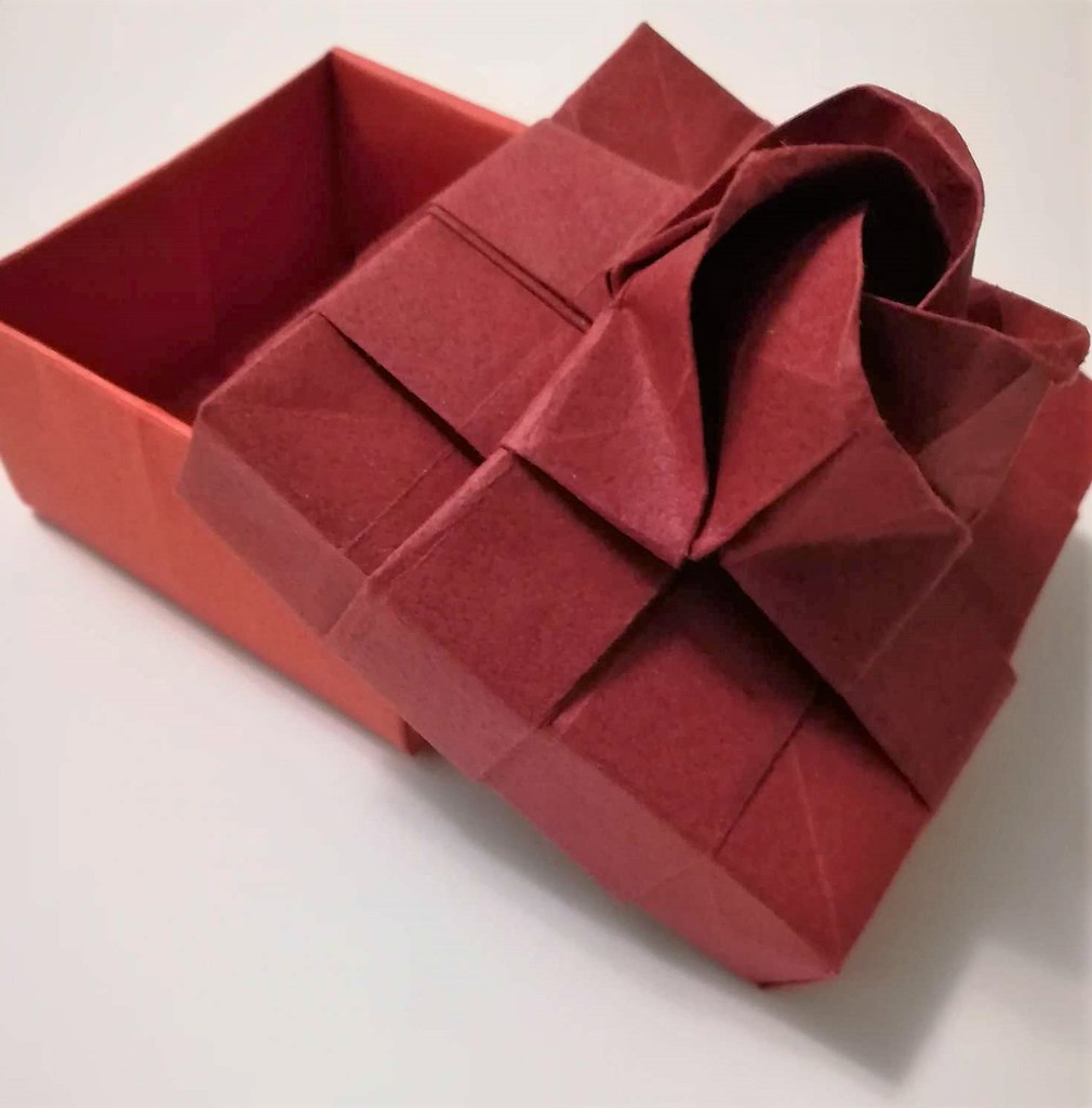 Origami Rose Box The Worlds Best Photos Of Origami And Rose Flickr Hive Mind