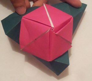Origami Rose Cube Origami Magic Rose Cube Origami