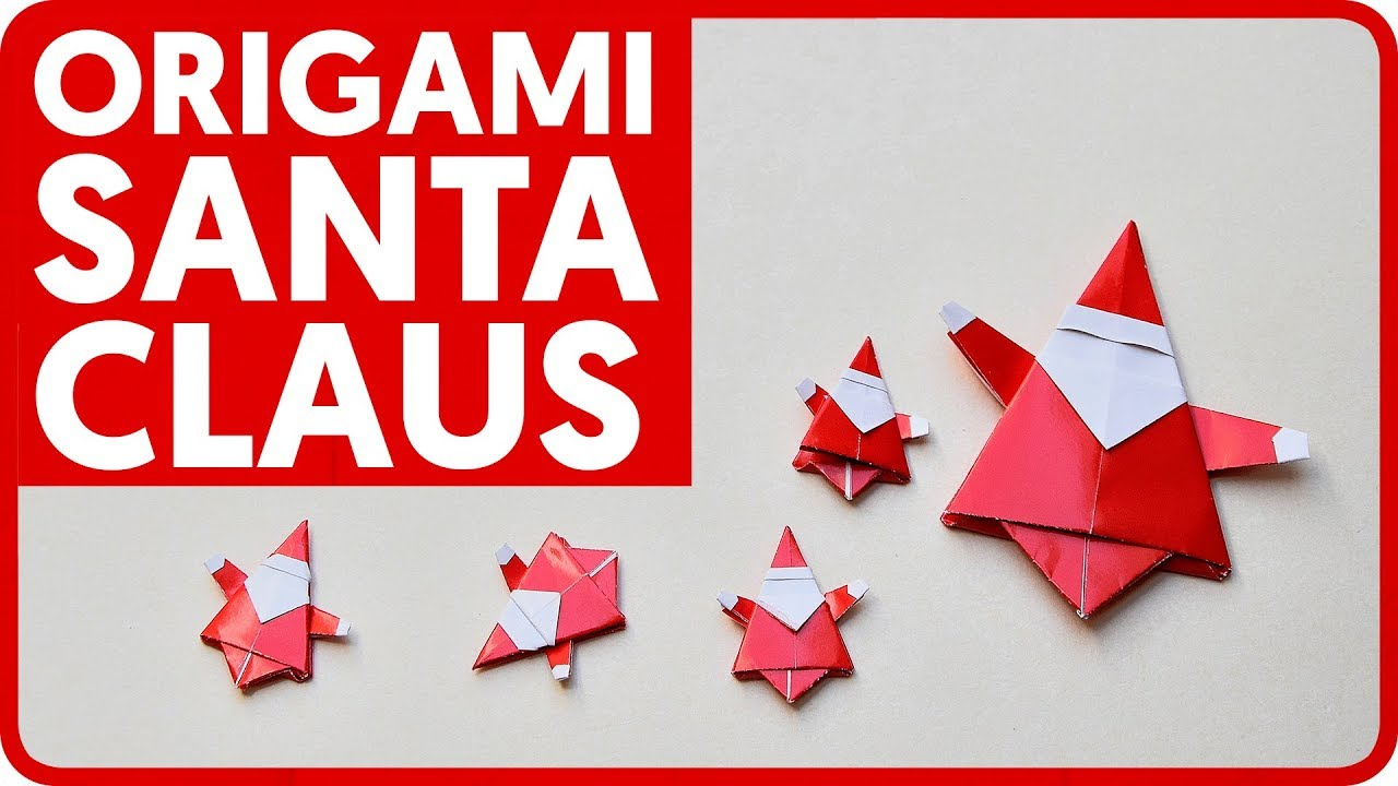 Origami Santa Claus Diagram Origami Santa Claus Mr Yukihiko Matsuno