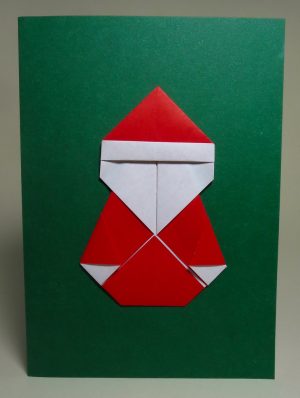 Origami Santa Claus Merry Christmas Origami Santa Claus Designed Rob Snyde Flickr