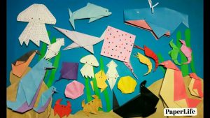 Origami Sea Creatures Origami Sea Creatures From Paperlife Channel Hd