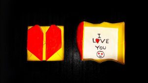 Origami Secret Heart Box Heart Origami Heart Box With Secret Message Easy Tutorialorigami