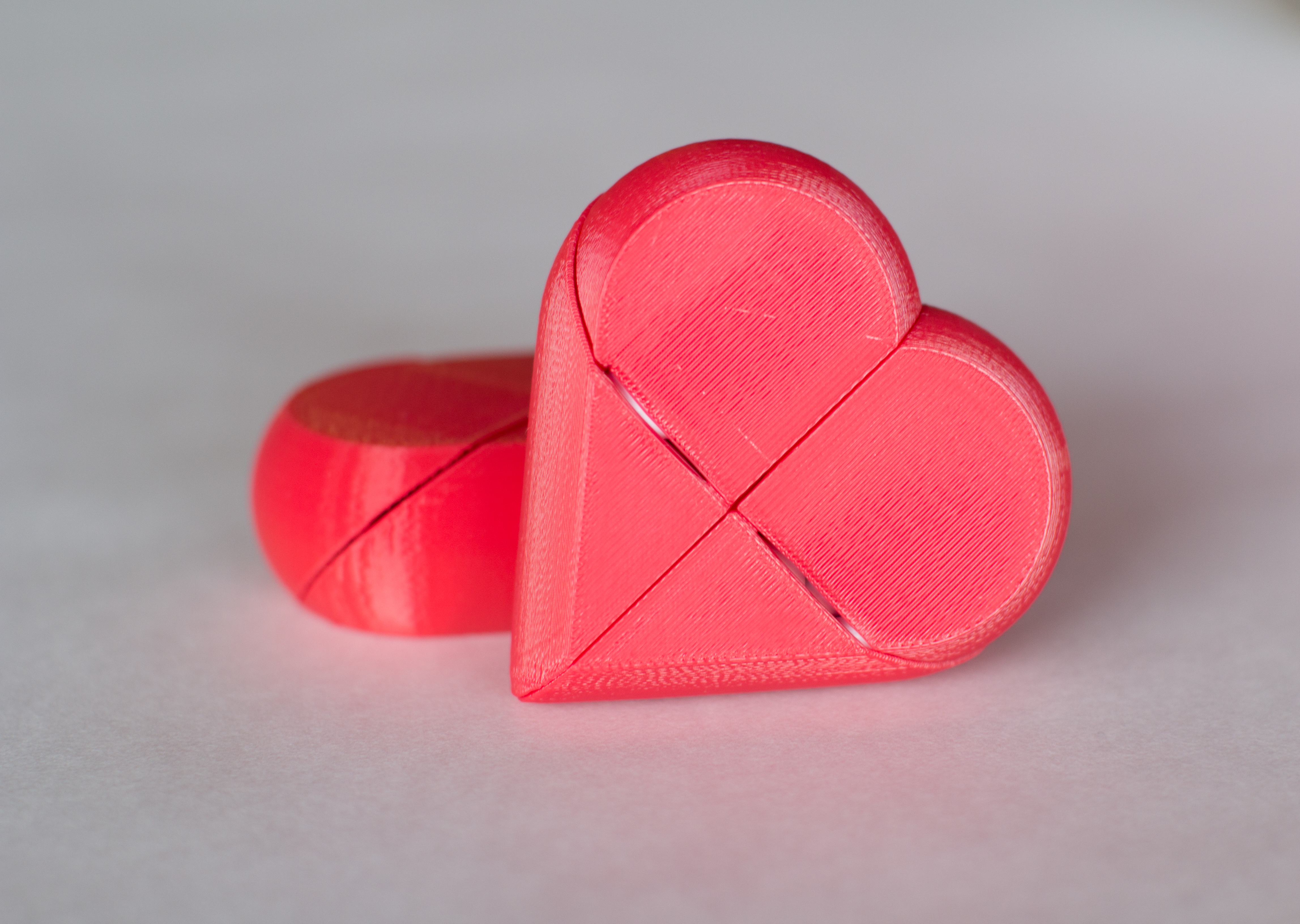 Origami Secret Heart Box Preassembled Secret Heart Box Emmett Thingiverse