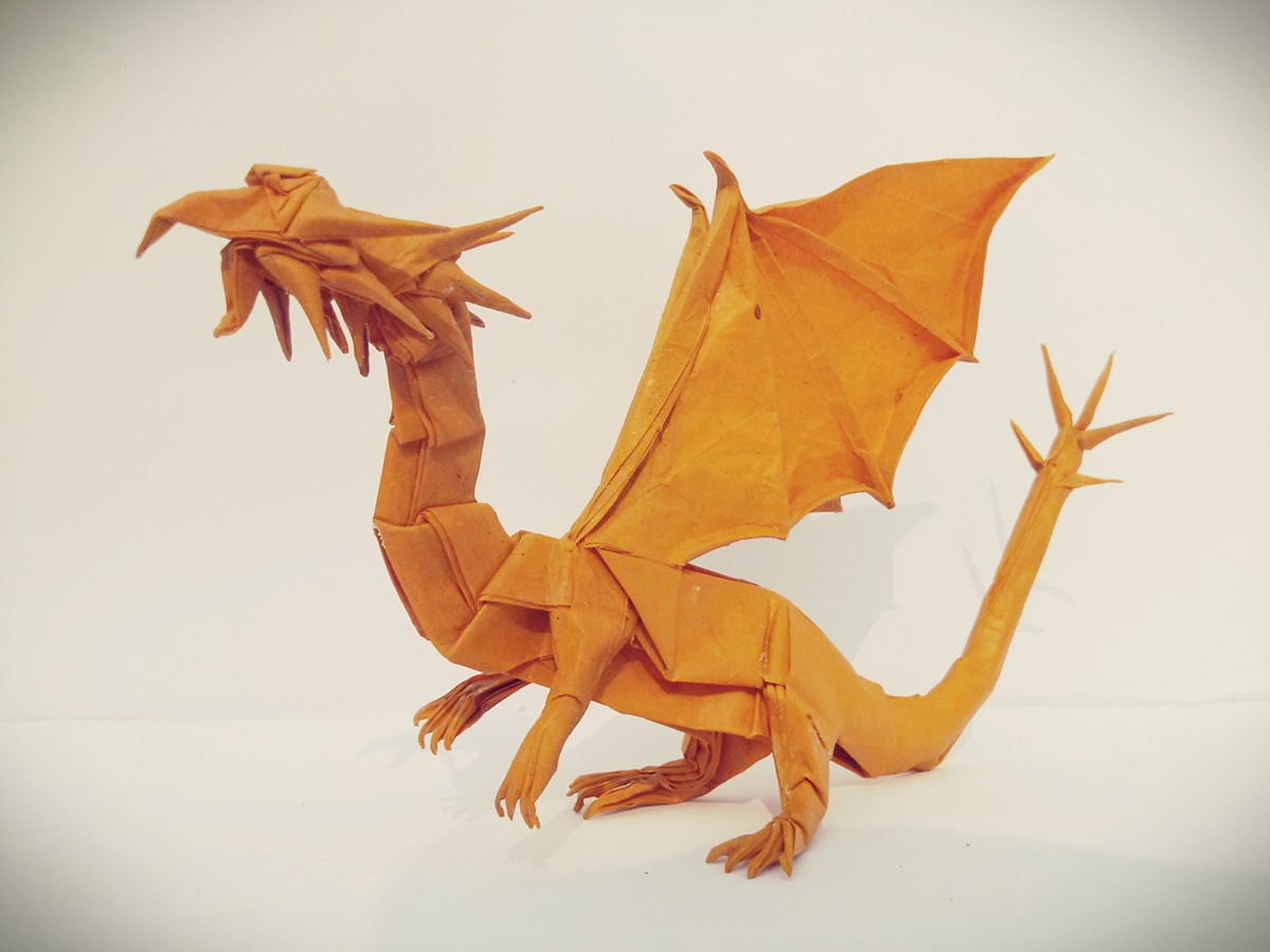 Origami Simple Dragon Shuki Kato Get Fired Up For These Incredible Origami Dragons