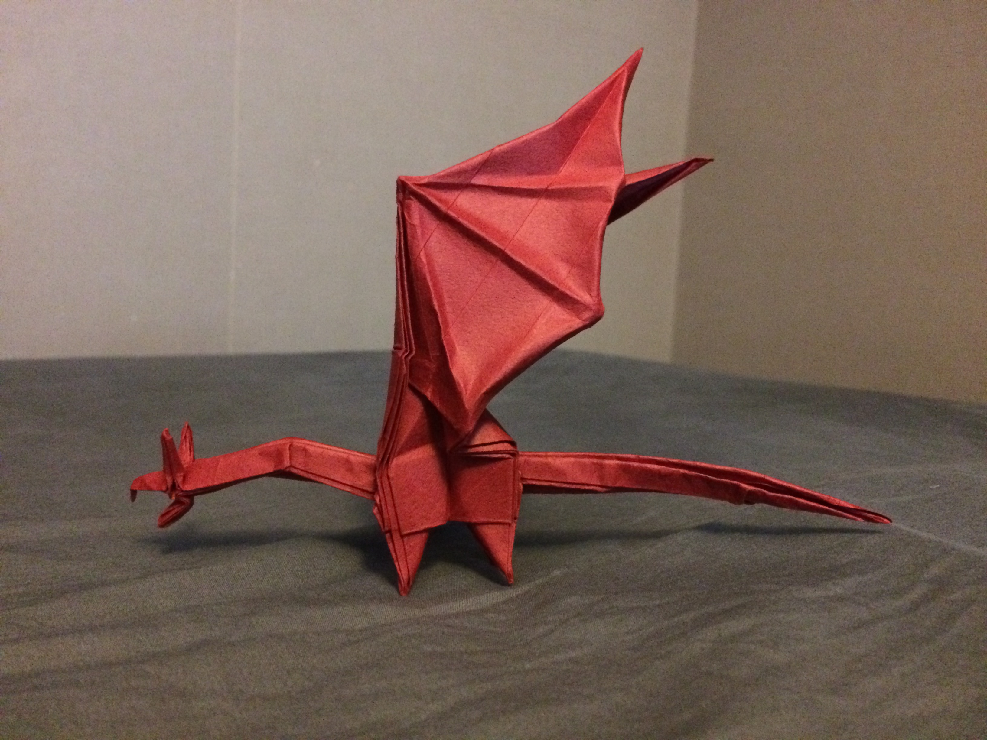 Origami Simple Dragon Shuki Kato Simple Dragon Designed Shuki Kato Album On Imgur