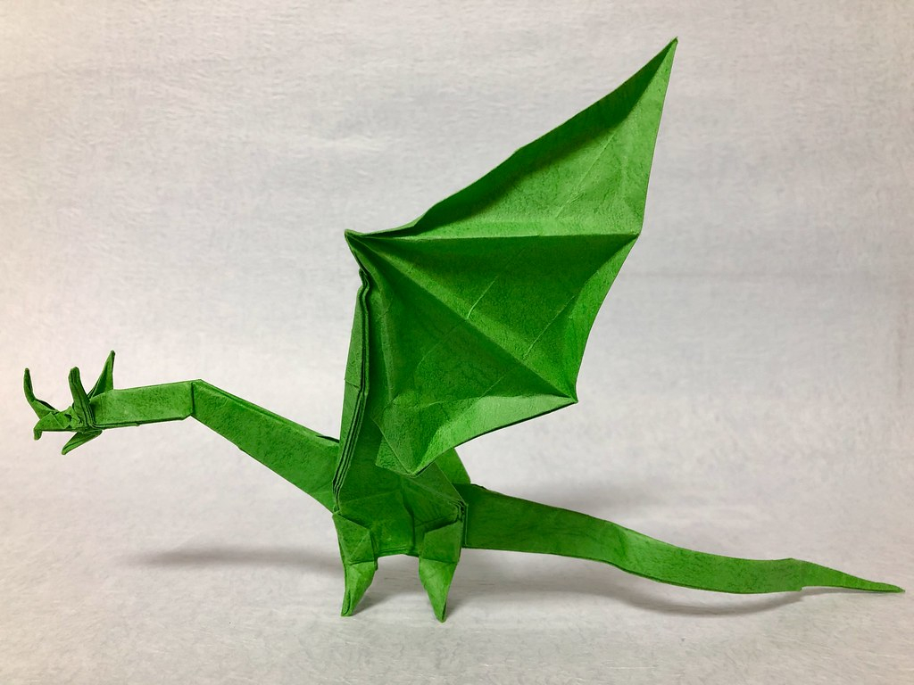 Origami Simple Dragon Shuki Kato Simple Dragon Shuki Kato 1 Simple Dragon De Shuki Kato Flickr