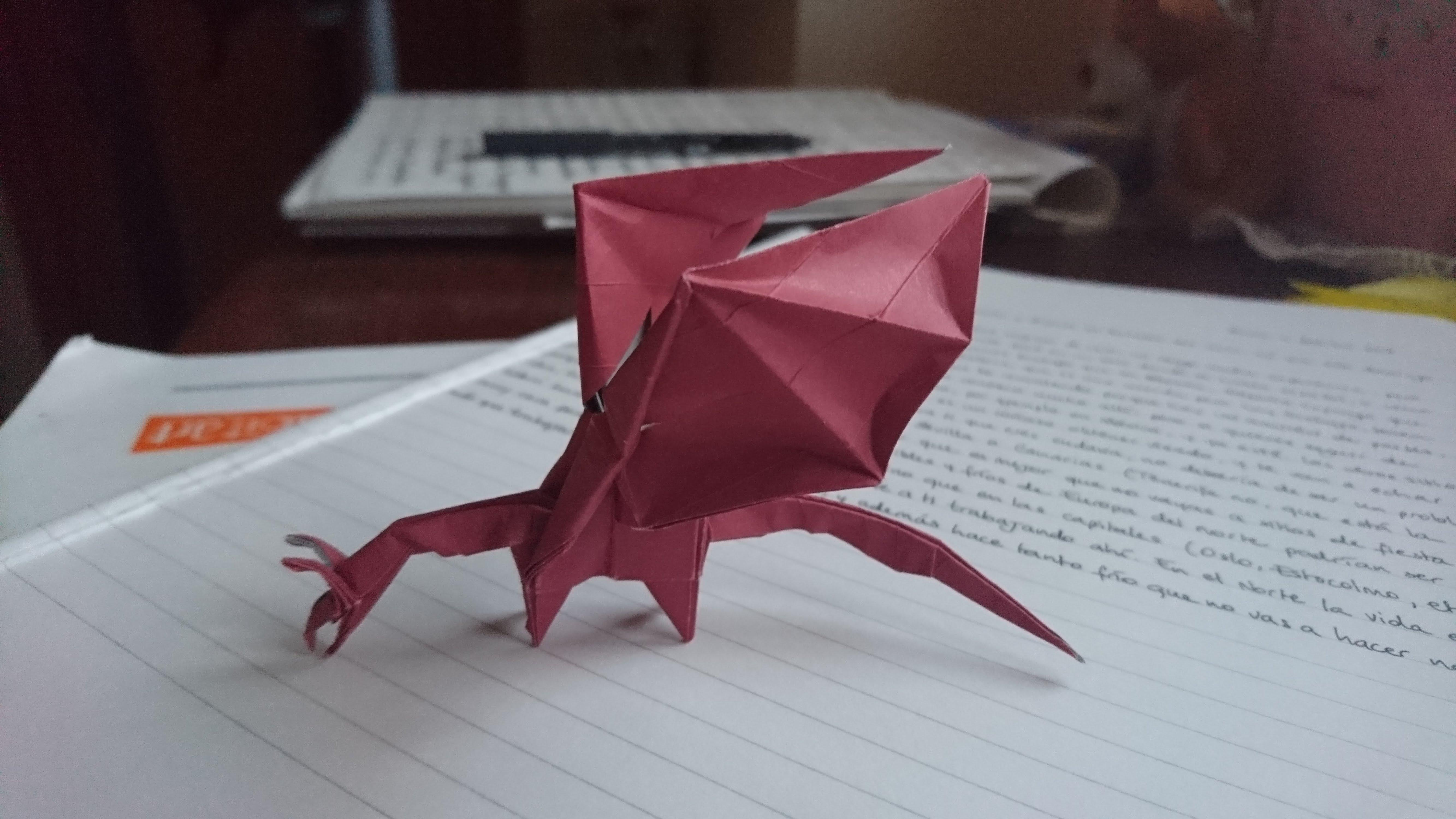 Origami Simple Dragon Shuki Kato Simple Dragon Shuki Kato Origami