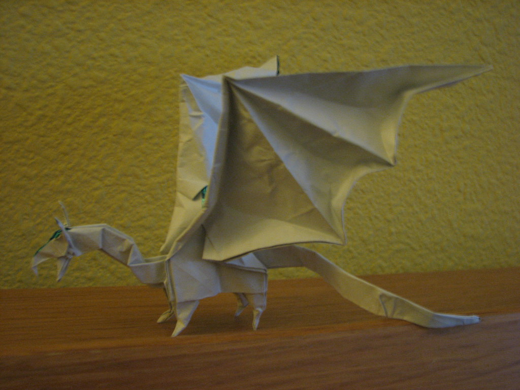 Origami Simple Dragon Shuki Kato Simple Dragon Shuki Kato This Is A Great Model And I Kn Flickr