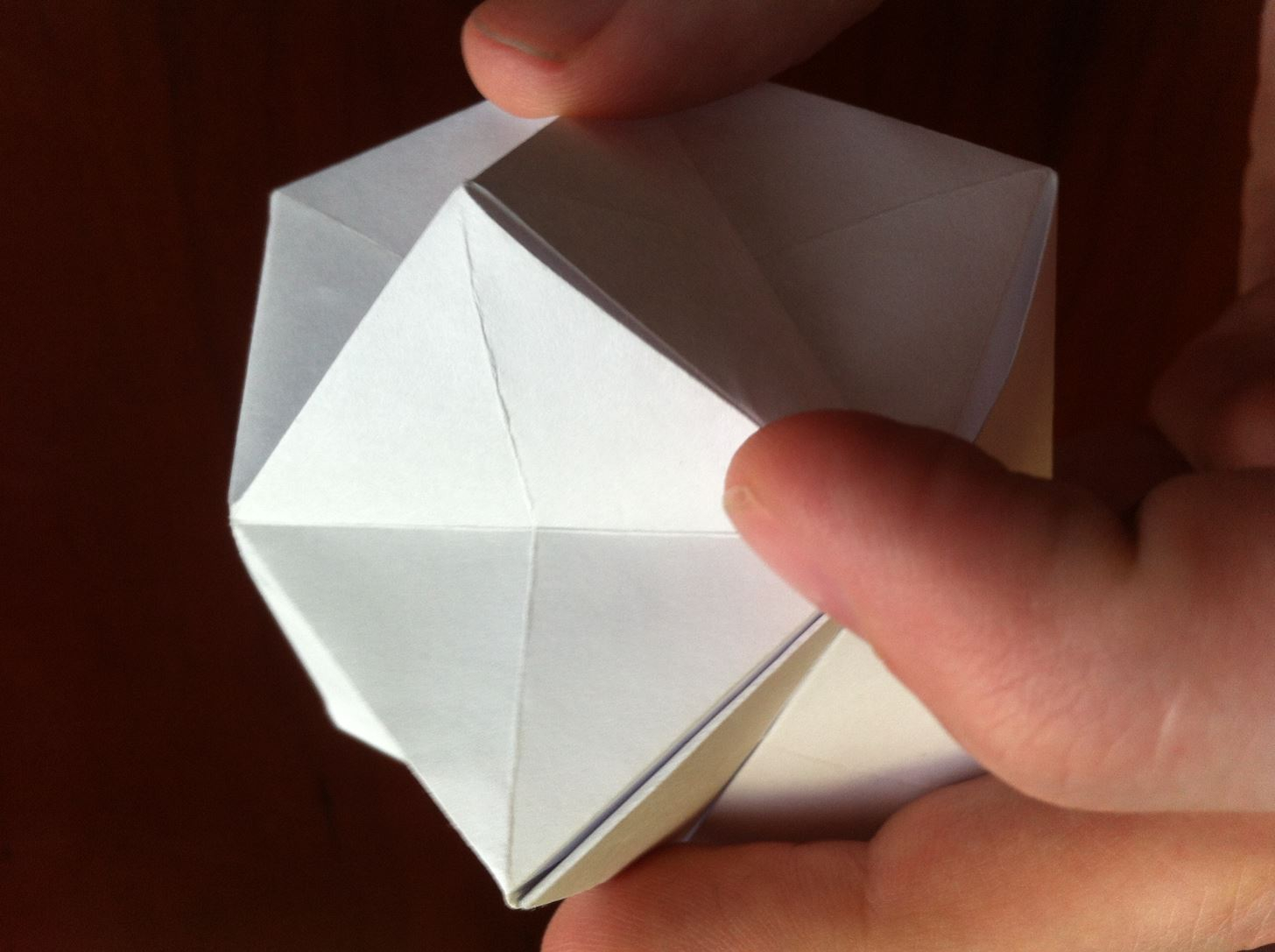 Origami Sphere Easy How To Fold A Textured Origami Ball Origami Wonderhowto