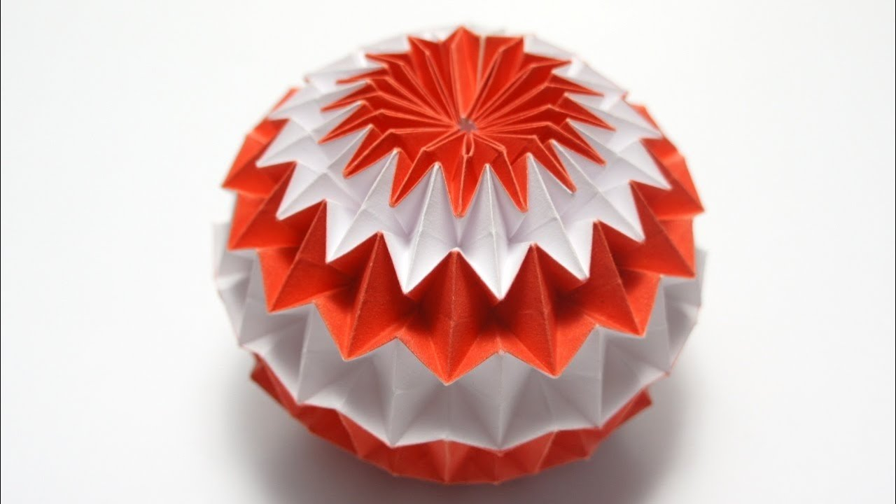 Origami Sphere Easy Origami Magic Ball Dragons Egg Yuri Shumakov