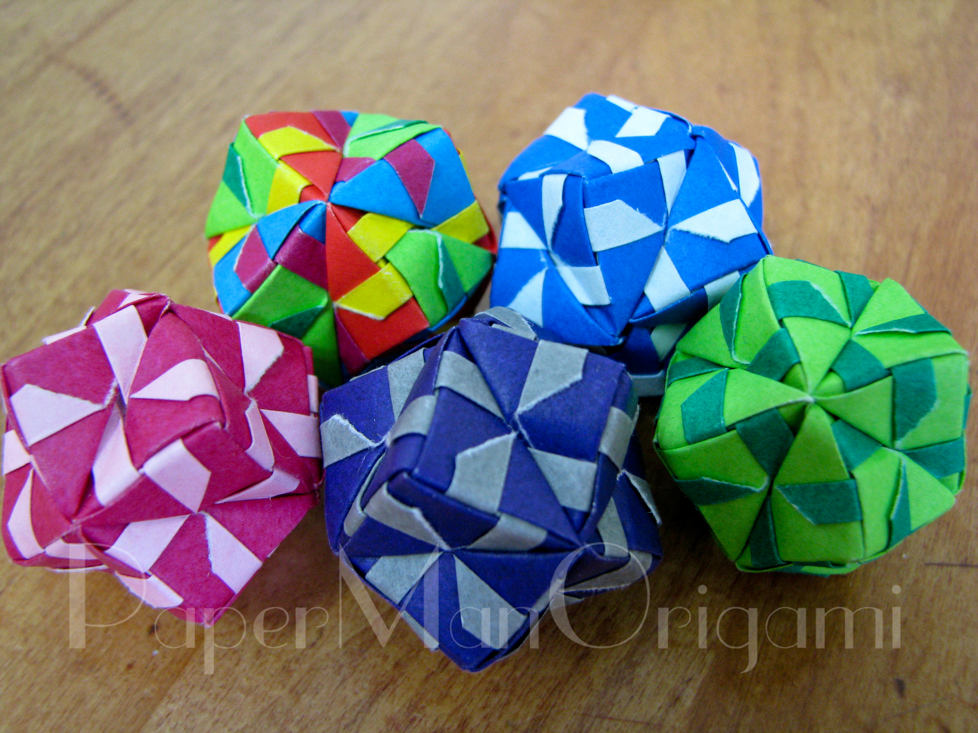 Origami Sphere Easy Sonobe Balls And Tomoko Fuse