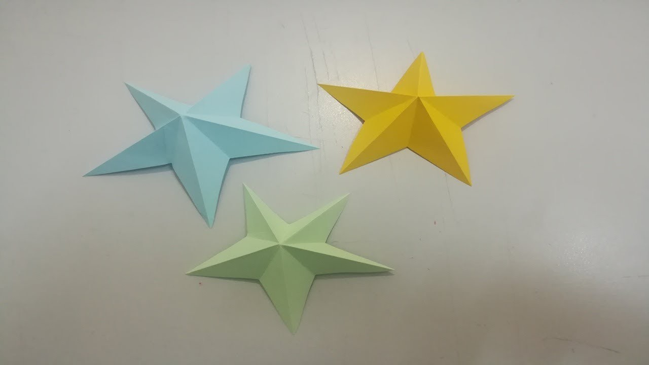 Origami Star How To Easy Paper Stars Origami Star How To Make Star