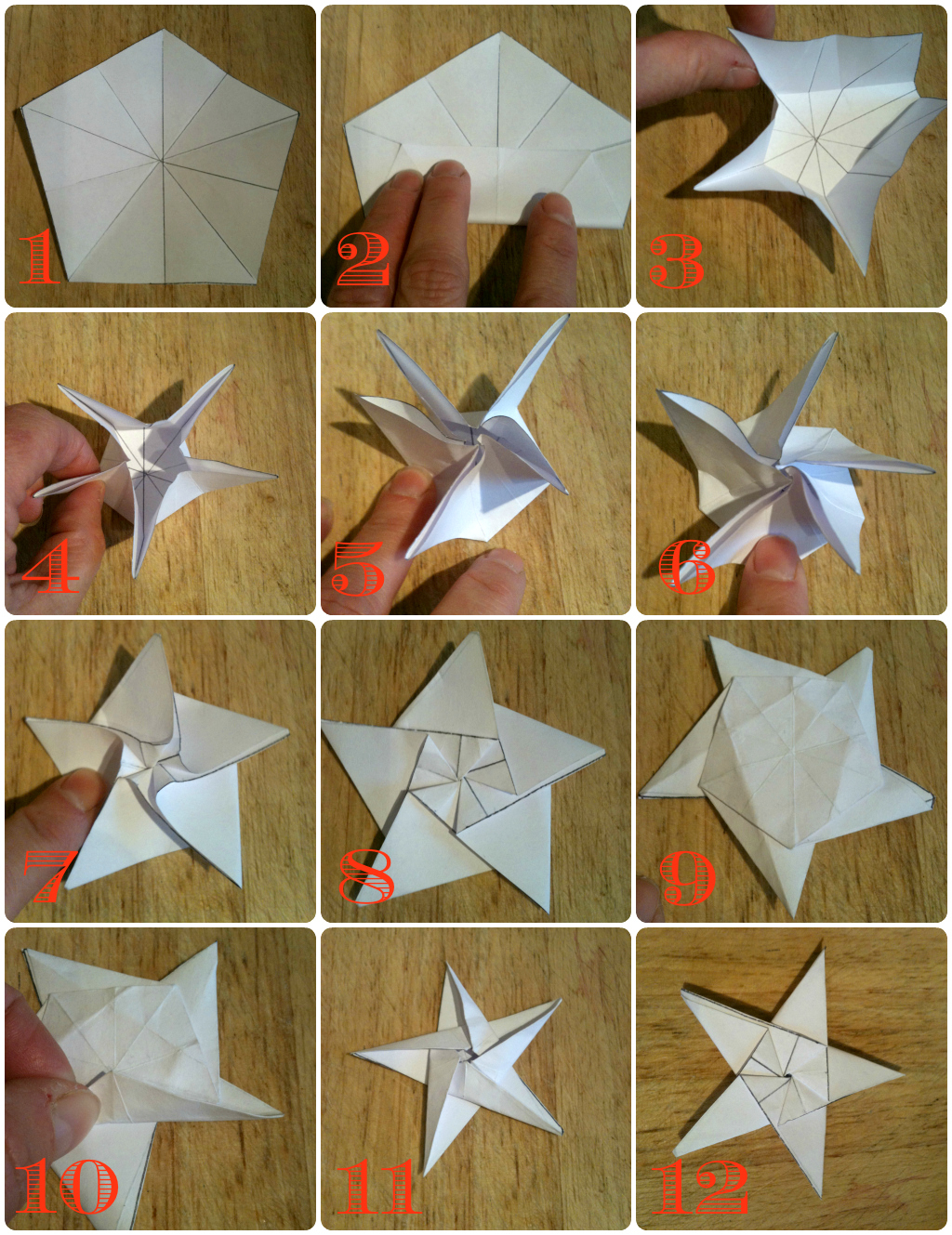 Origami Star How To Five Go Blogging Wish Upon An Origami Star
