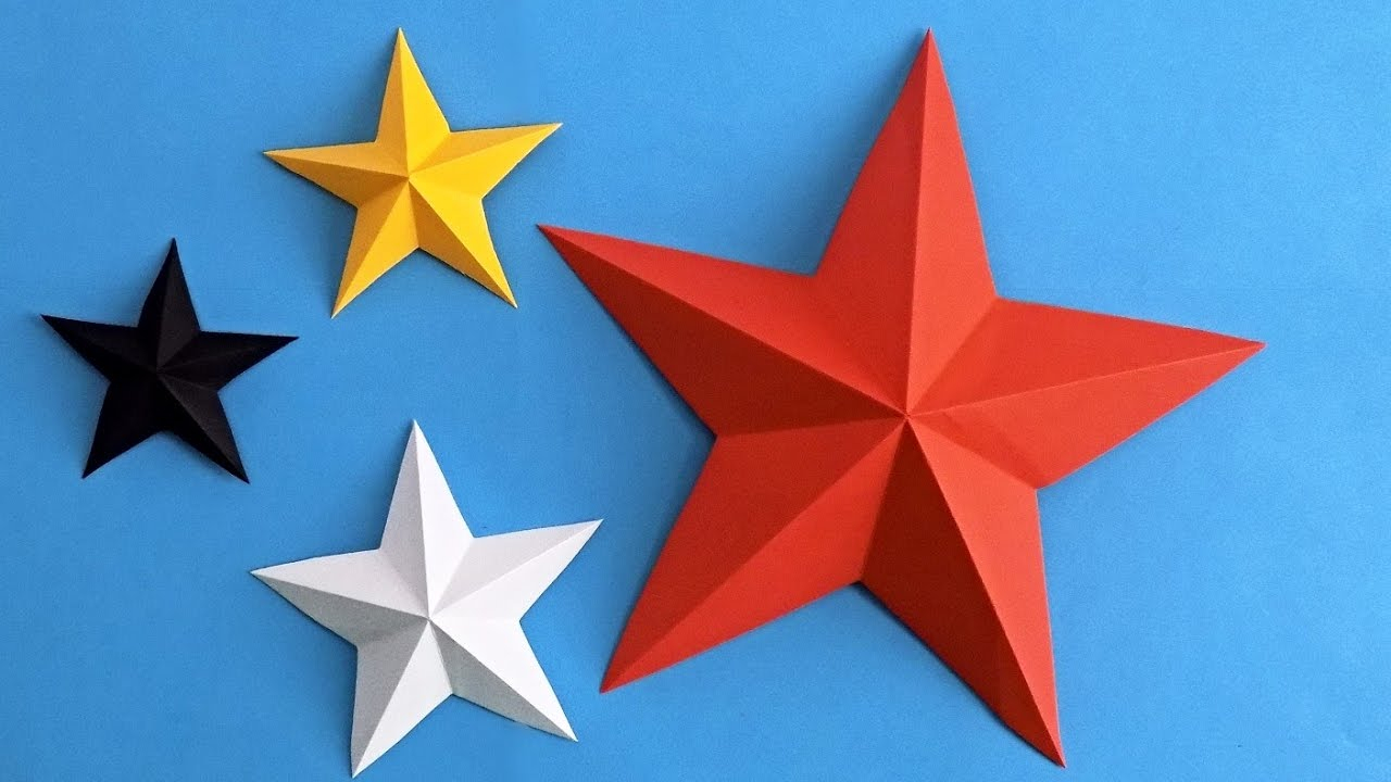 Origami Star How To How To Make A Star From A Paper Origami Star Made Of Paper