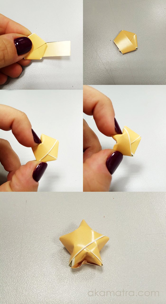 Origami Star How To Make How To Make 3d Origami Paper Stars Akamatra