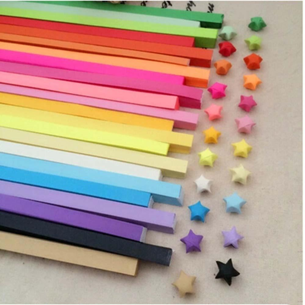 Origami Star Paper Strips 380pcs Wholesale Colorful Handcraft Origami Lucky Star Paper Strips Paper Origami Home Wedding Decoration
