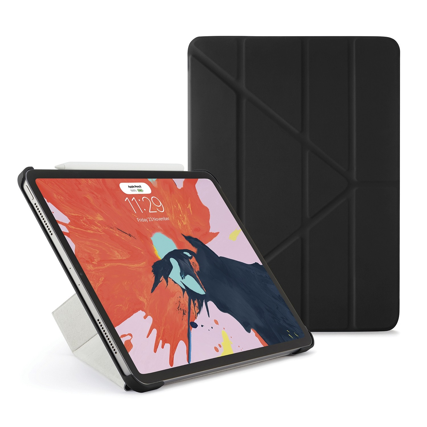Origami Tablet Case Ipad Pro 11 Case Origami Black