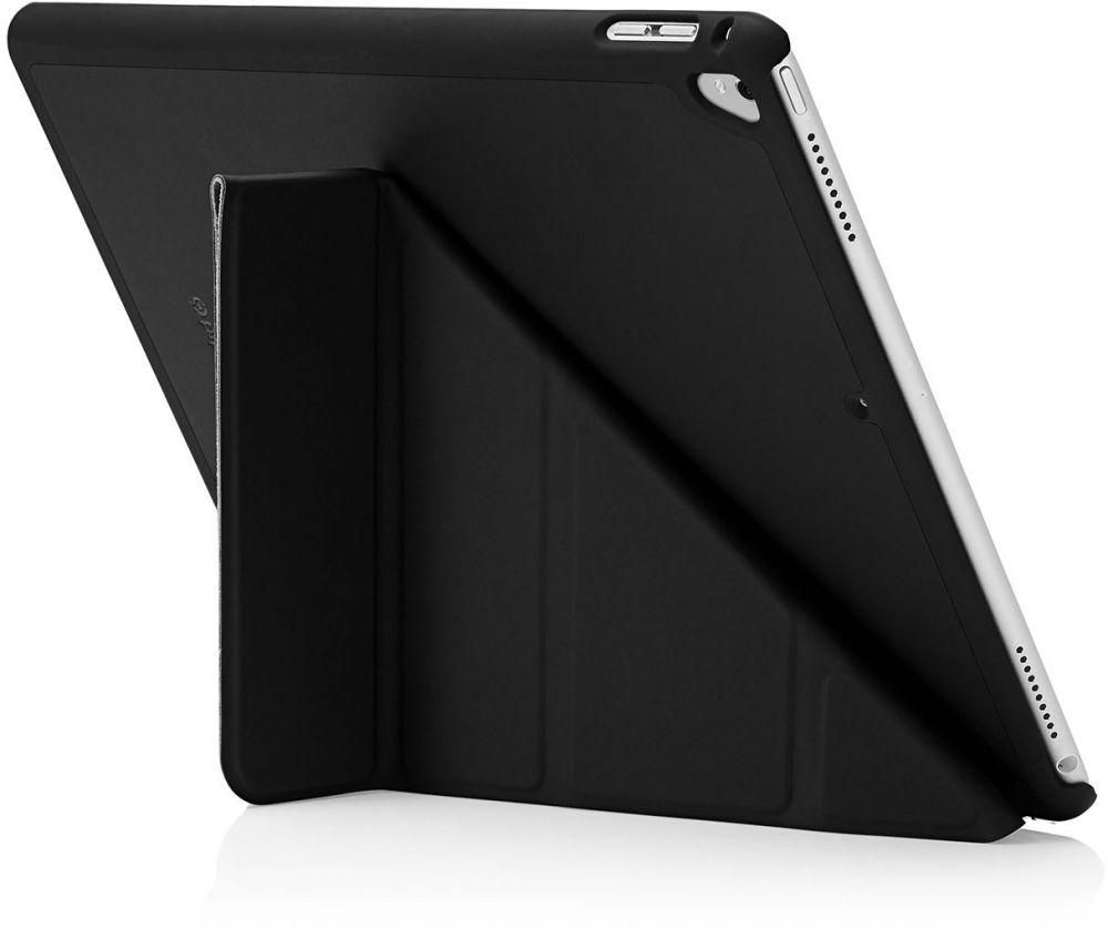 Origami Tablet Case Pipetto Origami Apple Ipad 129 Inch 2017 129 Gen 1 Black Cover Case With Auto Sleep And Wake Function