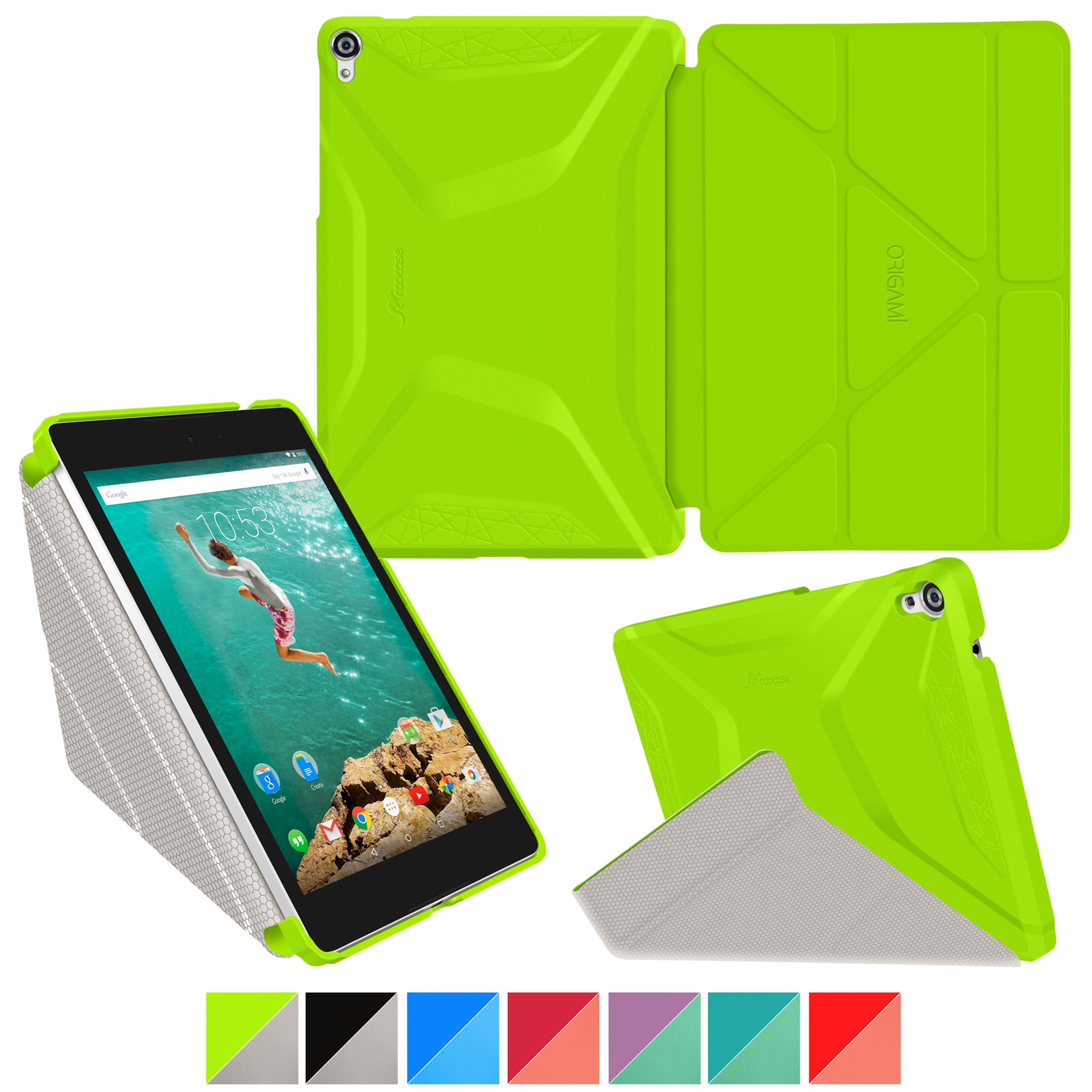 Origami Tablet Case Roocase Google Nexus 9 Case Origami 3d Nexus 9 89 Inch Slim Shell