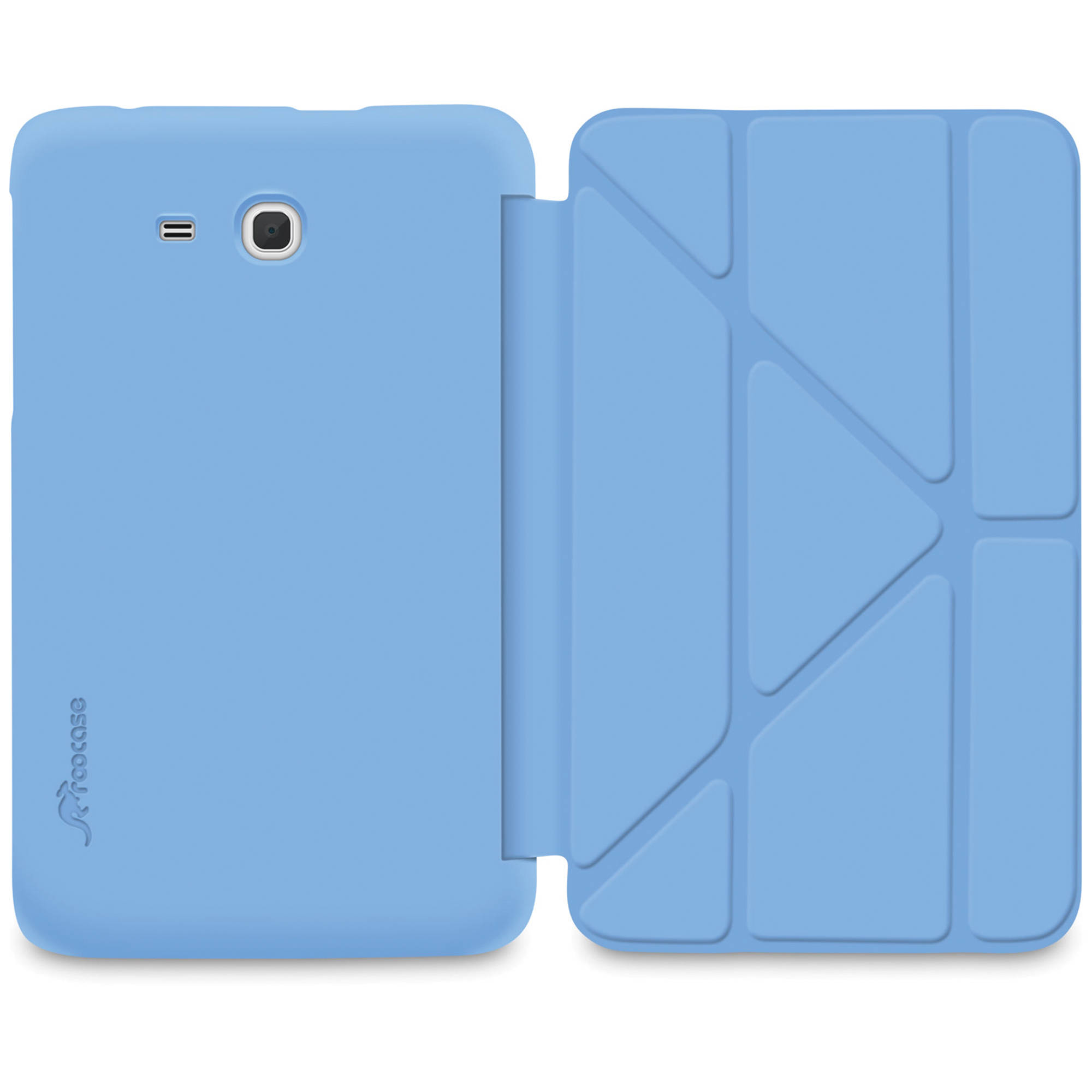 Origami Tablet Case Roocase Slim Shell Origami Case For Samsung Galaxy Tab 3 Lite 7 Tablet Blue