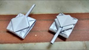 Origami Tank Instructions Origami Tank Tutorial