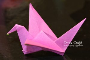 Origami Things For Kids Origami Flapping Paper Crane Mobile