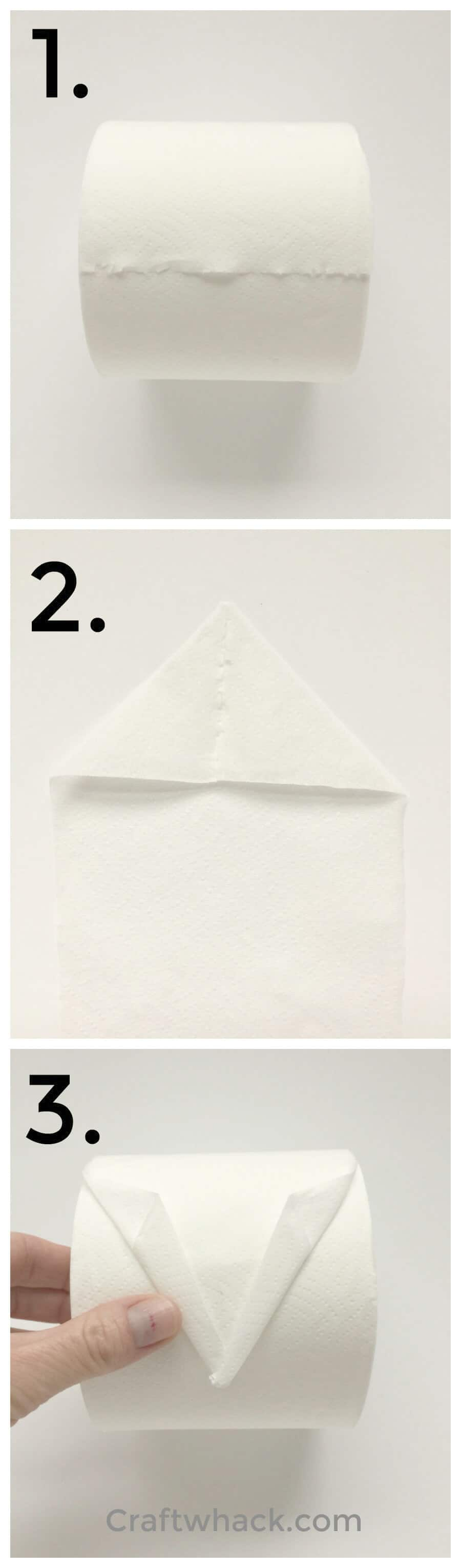 Origami Toilet Paper Ahoy Learn To Fold A Toilet Paper Origami Sailboat Craftwhack