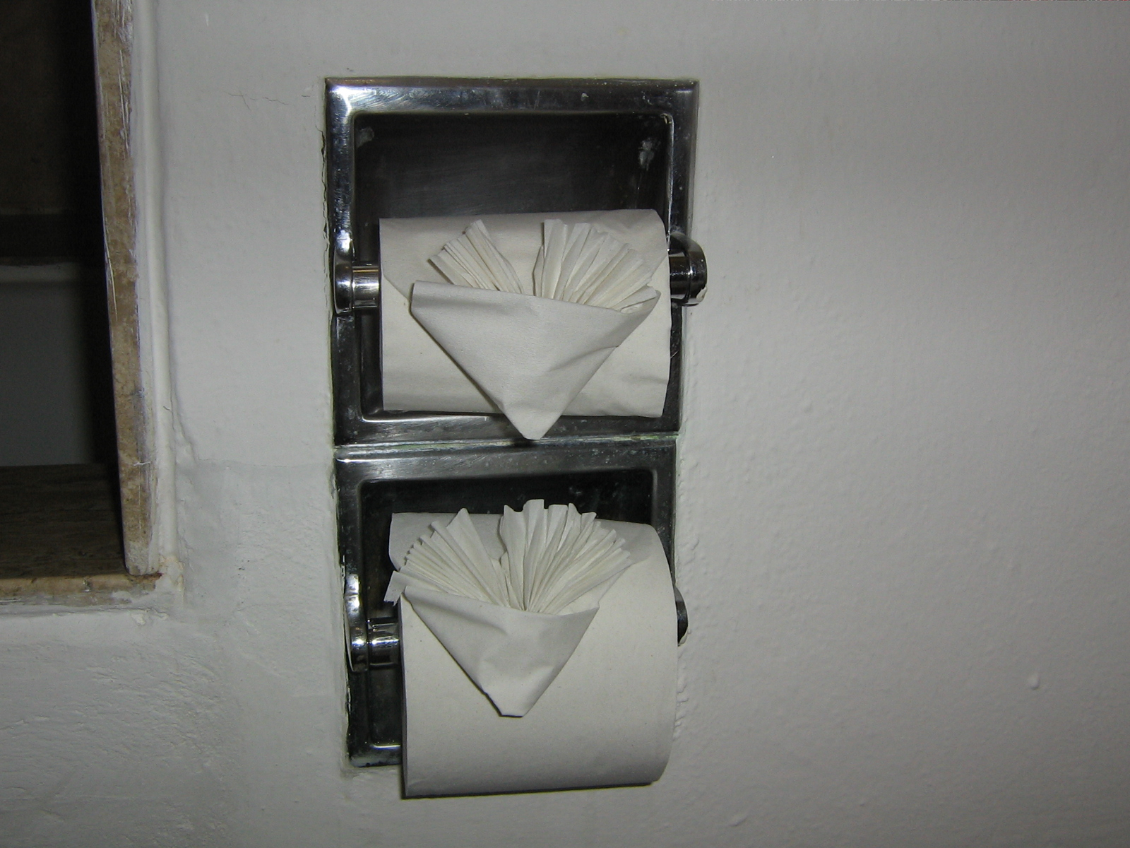Origami Toilet Paper Filetoilet Paper Origami Wikimedia Commons