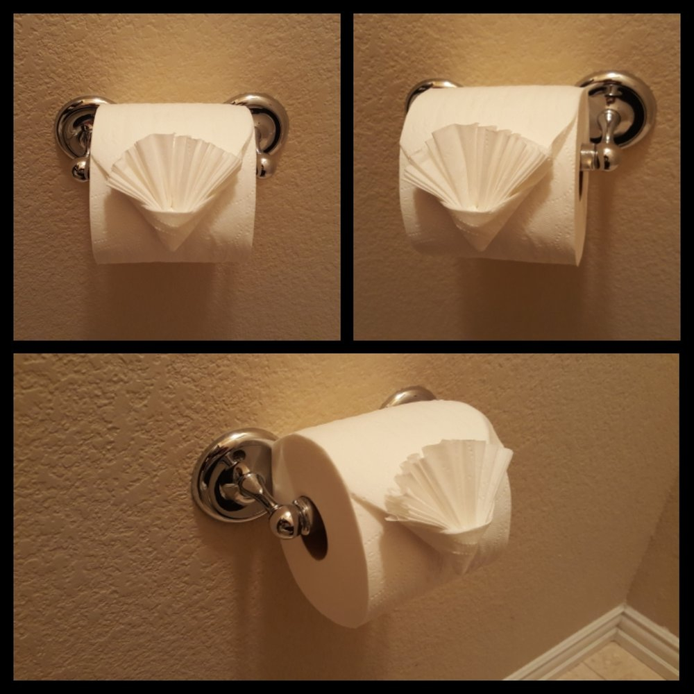 Origami Toilet Paper Signature Services Toilet Paper Origami Dont You Deserve The