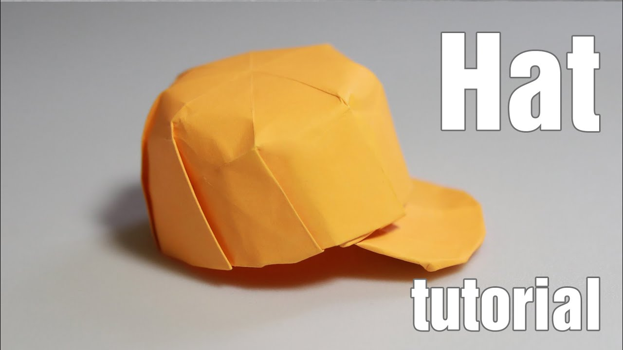 Origami Top Hat Instructions Paper Hat Origami Snapback Tutorial Diy Henry Phm