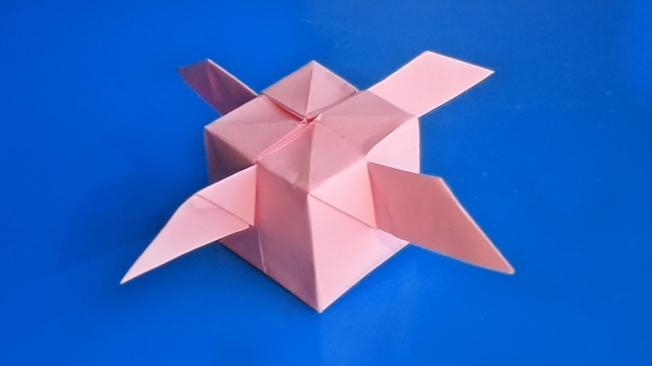 Origami Water Balloon Origami Water Bomb With Wings