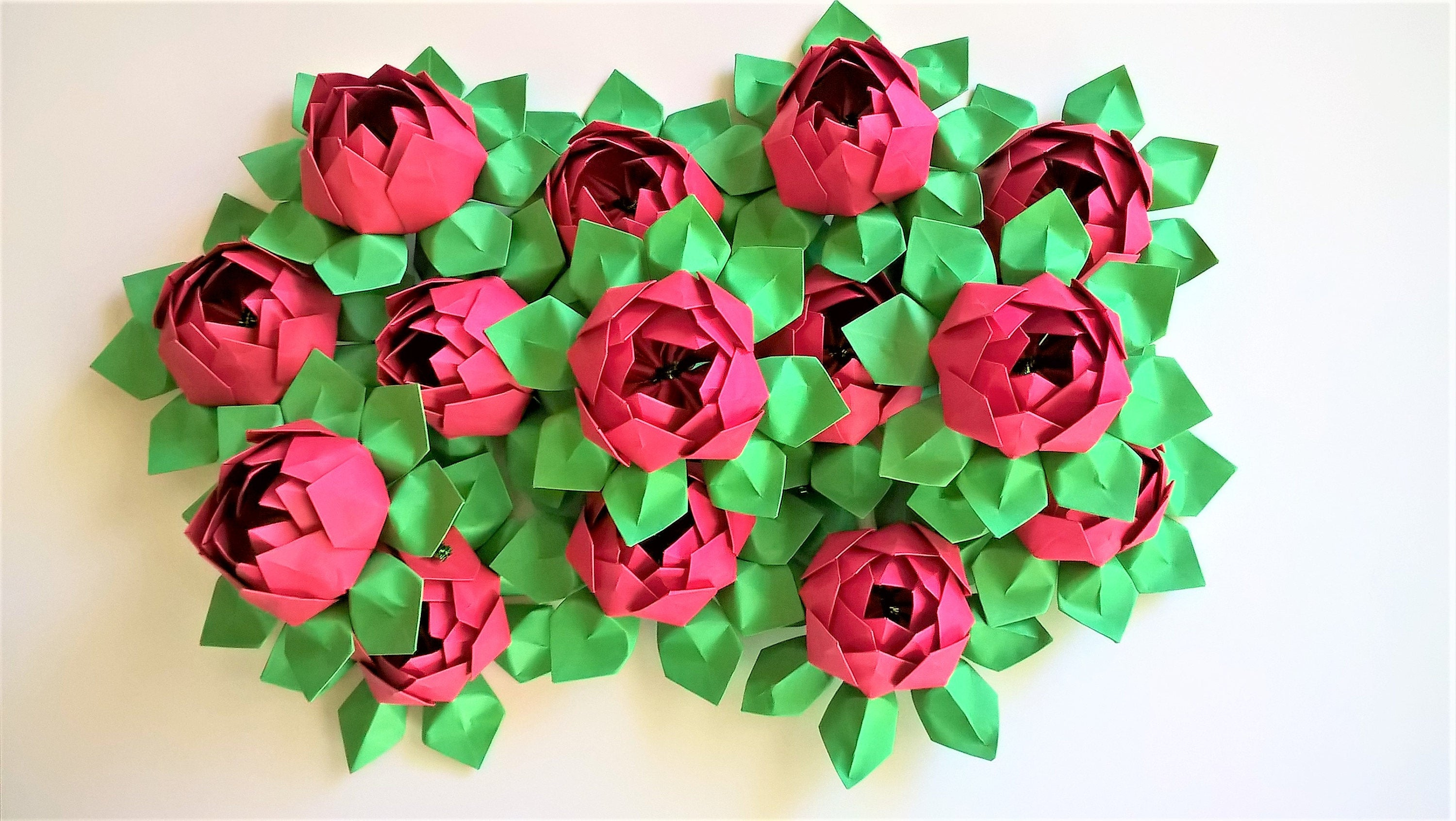 Origami Wedding Centerpieces 12 Origami Paper Lotus Blossoms Wedding Decoration Wedding Centerpiece Table Decor